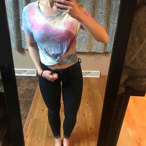 Gaze✨ Cropped Tie Dye Tee✨